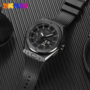 Skmei Men's Sports Watch Digital Display 5Bar Water Resistant Black Strap Outdoor Fashion Watch - Product Image 4