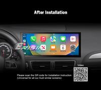 Erisin ES4775HL Autoradio GPS 12,3 pouces 8 Go de RAM 128 Go Android 16 CarPlay Radio Auto DSP IPS Multimédia pour Audi Q5 Tableau de bord
