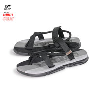 Sandales d'été pour hommes, confortables, à bout ouvert, décontractées, en EVA, plates, avec sangle Velcro, personnalisables, fournisseur en gros