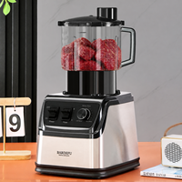 Commerciële huishoudelijke fruitsapcentrifuge, mixer, ijsvergruizer, stille, hoge snelheid, geschaafde ijs, milkshake blender