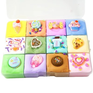 Wholesale ODM 12 Color Cotton Mud Slime <b>Kit</b> Slime <b>Clay</b> for Kid Stress Relieving Toys - Product Image 2