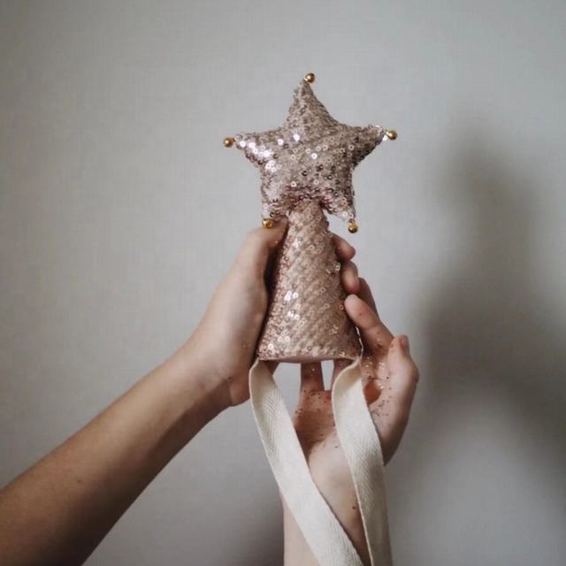 Creative Little Star Pointy Hat Super Shiny Baby Birthday Hat