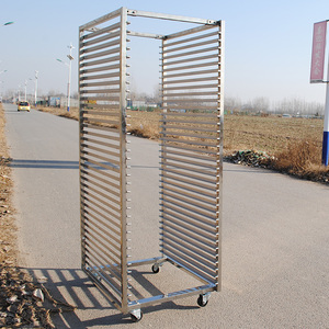 Chariot à plateaux en acier inoxydable 201 304 316 sur mesure pour la cuisson, le séchage et le refroidissement - Product Image 6