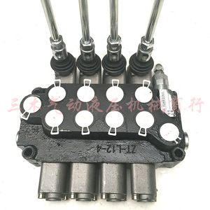 Vanne hydraulique manuelle à 4 voies Zt L12 10 mm 315 bars 100 L/min pour chariot élévateur - Product Image 4