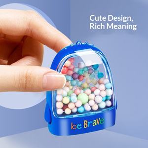 Sello de Plástico con Nombre de Pingüino Pequeño para Ropa, Venta al por Mayor, Juguete Creativo de Burbujas para Niños de Jardín de Infancia - Product Image 3