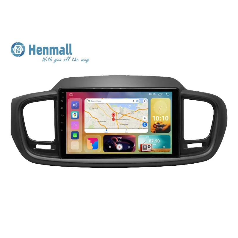 Car Multimedia Android para KIA Sorento 2015-2019 Tela Gps Navegação Stereo Rádio Video Player Auto Head Unit Carplay