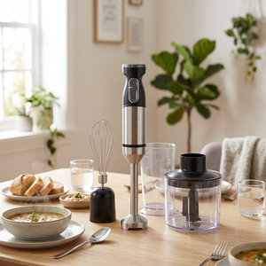 Batidora de Inmersión Eléctrica <span class=keywords><strong>KitchenAid</strong></span> Profesional de Acero Inoxidable con <span class=keywords><strong>Picadora</strong></span> de Verduras y Carne y Batidora de Alimentos de 1000W - Product Image 5