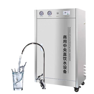 Purificador de tratamiento de agua de ósmosis inversa de gabinete de acero inoxidable Usd para hogar comercial pequeño con membrana RO UDF T33 <span class=keywords><strong>CTO</strong></span> de 5 etapas - Product Image 1