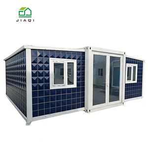 Maison conteneur personnalisable de 20 pieds, 3 chambres, salon rapide, bureau, villa, salle de bain extérieure, cuisine, <span class=keywords><strong>option</strong></span> de montage rapide et extensible - Product Image 1