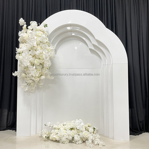 Smooth Luxury Baby shower Decoraciones Fondo Boda PVC Telón de fondo Arco Paneles 3D Arco Pared para eventos - Product Image 2