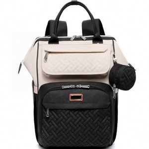 Sac à langer multifonctionnel avec tapis à langer, sangles pour poussette et étui pour sucette, unisexe, échantillon gratuit - Product Image 1