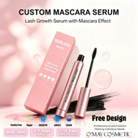 Mascara Volumisant et Courbant Personnalisé avec Logo, Sans Grumeaux, pour Cils Volumineux et Époustouflants – Cosmétiques de Beauté pour les Yeux – Vente Chaude en Gros