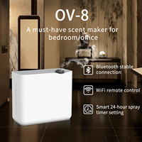 Nouveau diffuseur de parfum électrique commercial autonome en plastique 2026, capacité 800 ml, humidificateur d'huile aromatique pour CVC, garantie 1 an