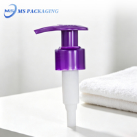 Populaire en plastique 24/410 & 28/410 distributeur de pompe de shampooing de lavage des mains gauche/droite bouchon de lotion de savon liquide pour bouteilles