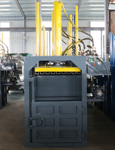 Automatische Elektrische Hydraulische Kartonnen Plastic Vuilnisbak Schroot Balancer Compactor Papier Baling Persmachine Lager - Product Image 4