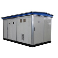 Transformador Trifásico Inteligente Compacto Serie YBG de 1000 Kva 2200 Kva 35kv Totalmente Sellado IEC para Exteriores Tipo Caja
