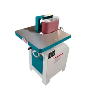 Vertical Sponge Wheel Sanding Machine, Vertical Moving Sanding Belt Machine, Small Sanding Machine, Woodworking Machine - Product Image 1