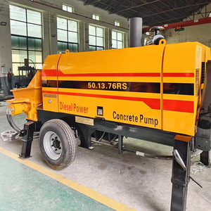 Concrete <b>Pump</b> <b>Small</b> Diesel Secondary Structure <b>Pump</b> 60m Vertical 100m Horizontal Easy Maintenance - Product Image 5