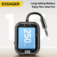 ESSAGER BT-30 BT 6.0 3.5mm Jack Aux Ses Bluetooth Kablosuz Adaptör Verici Alıcı Araba Bilgisayar Telefon TV Amfi Hoparlör için