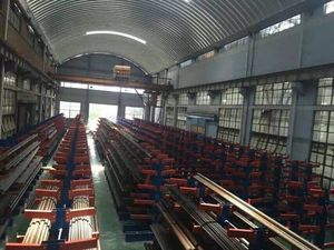 Étagère en porte-à-faux d'affichage de tuyau long enduit de poudre de haute qualité - Product Image 4