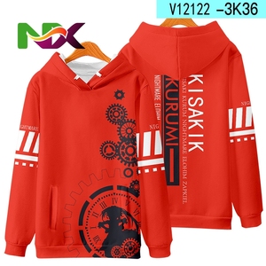 เสื้อฮู้ดอนิเมะลายพิมพ์สีดำ ดาเตะอาไลฟ์ โทคิซากิ คุรุมิ/ไนท์มาร์ล คอสเพลย์ สำหรับผู้ชาย ผู้หญิง เด็ก ขายส่ง - Product Image 3