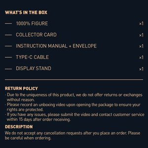 Bán Buôn Ban Đầu Mart Mega Hoàng Gia Molly 1000% Harrypotter Hành Động Hình Bộ Sưu Tập Đồ Chơi Mô Hình Món Quà Bất Ngờ - Product Image 3