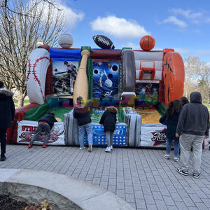 Placa de dardo de fútbol gigante, tablero de juego de deportes al aire libre inflable para el hogar, centro comercial, 3 1 <span class=keywords><strong>campo</strong></span> de fútbol, deportes inflables - Product Image 1