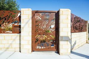 Portails, clôtures et treillis de luxe pour maisons, avec motifs de grille et petites photos, pour façades et murs composés, dernières nouveautés - Product Image 3