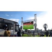 Layar LED P2.5 Sewa Kecerahan Tinggi Sudut Pandang Lebar Tegangan Lebar untuk Acara Luar Ruangan Pertunjukan Panggung Sewa Video Wall