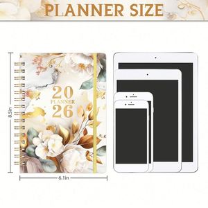 Agenda Diaria sin Fecha A5 de Prolead Stationery, Cuaderno de Lista de Tareas, Horarios, Citas, Útiles Escolares y de Oficina, Papel Ecológico - Product Image 2