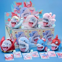Offre Spéciale – Collection de Porte-clés en Peluche Jeff Land Shark Cosbi – Boîte Mystère de Figurines Anime – Décoration