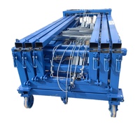 Nouveau Treuil Électrique Pliant NO ZD-6 pour Échafaudage, 220V, 6M, Câble Métallique, Capacité 0.5t, Télécommande, Table de Sécurité avec Coupure de Courant