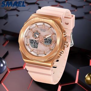 Reloj SMAEL 8102 Luminoso e Impermeable para Mujer, Reloj de Cuarzo Personalizado de Policarbonato, Reloj para Pareja, Reloj para Estudiante - Product Image 1