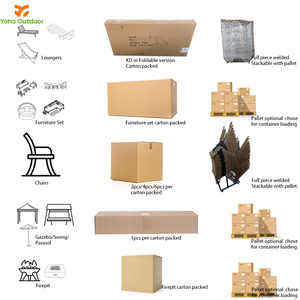 <span class=keywords><strong>YOHO</strong></span> เก้าอี้ชิงช้า2คน, เก้าอี้แกว่งเดย์เบดเหล็กพร้อมหลังคาสำหรับกลางแจ้งสำหรับสวนโรงแรมหรือลาน - Product Image 4