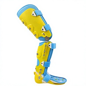 Orthèse de genou, <span class=keywords><strong>cheville</strong></span> et pied de haute qualité pour enfants, <span class=keywords><strong>attelle</strong></span> pédiatrique KAFO, support de marche pour enfants, équipement de récupération pour la paralysie cérébrale - Product Image 1