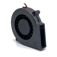 Ventilateur silencieux sans balais 7515 3 pouces 12V 24V CC, ventilateur sans balais 75x75x15mm pour chauffage ou humidificateur à vapeur