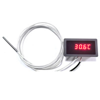 Sensor de Temperatura Digital Integrado con Pantalla para Cadena de Frío, Cultivo en Invernadero y Visualización de Datos de Temperatura