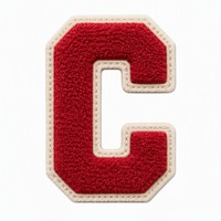 Patch en chenille lettre C brodé sur mesure, thermocollant pour veste universitaire, cadeau, lettre C en chenille
