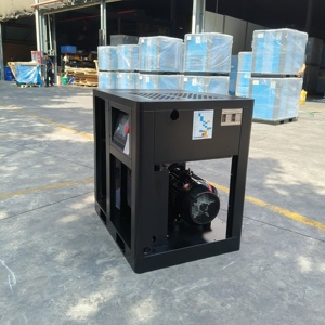 Compresseur industriel silencieux RTTW 10HP 7,5kW monophasé 220V 60Hz PM VFD à vis 8 bars pour petit atelier - Product Image 4