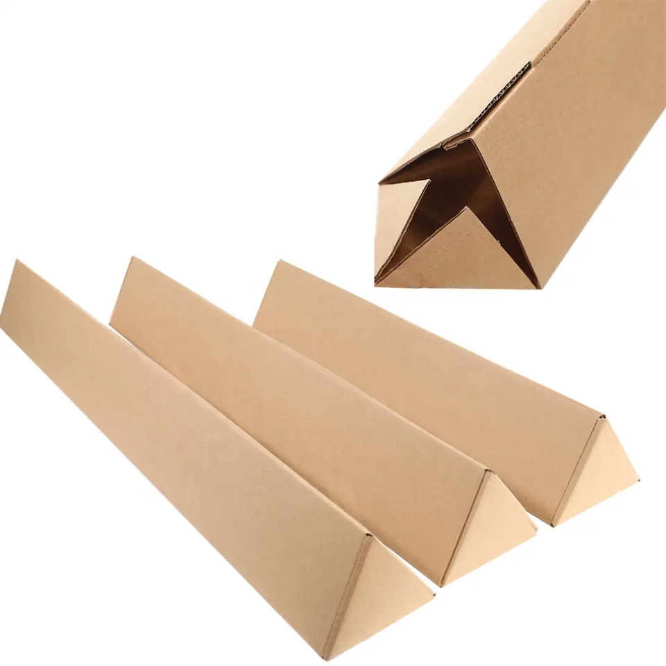 Design Benutzer definierte umwelt freundliche Mailbox Gedrucktes Logo Dreieck Mailing Box Verpackung Für Scheiben wischer