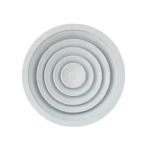 Round Ceiling vents and High Quality Aluminium Air vent Without Cap Diffusers