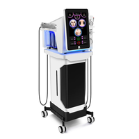 Appareil facial multifonctionnel 7 en 1 anti-rides, rajeunissement de la peau, hydro-fréquence, aqua-peeling