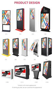 75 Inch Large Size 24/7 Working Long Lifespan Retail Store Vertical LCD Advertising Display - Product Image 6