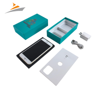 Boîte vide universelle en carton rigide pour téléphone portable, avec couvercle et base, personnalisable (logo, taille, couleur), écologique et recyclable, vente en gros