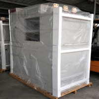 Sacs en plastique personnalisés résistants à l'humidité et aux perforations, à fond carré, renforcés, avec couture en X, thermosoudés, en HDPE, 30*20*40 cm