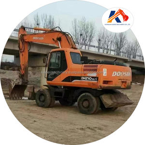 Excavadora de ruedas usada original de Corea usada, excavadoras Doosan de ruedas usadas en stock a la venta - Product Image 1