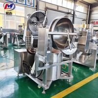 Machine à popcorn sucré au caramel industrielle automatique, ligne de production de popcorn, fabricant de popcorn, prix d'usine
