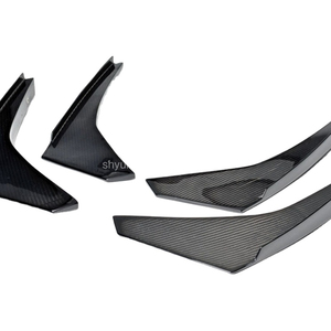 Alerón Delantero de Fibra de Carbono Estilo JDM para R34 <span class=keywords><strong>GTR</strong></span> PAW, Color Negro, 4 Piezas, Marca YH, 100% Compatible - Product Image 1