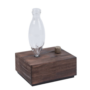 Nébuliseur d'<span class=keywords><strong>huile</strong></span> <span class=keywords><strong>essentielle</strong></span> de verre de bois <span class=keywords><strong>sans</strong></span> <span class=keywords><strong>fil</strong></span> de qualité supérieure <span class=keywords><strong>Rechargeable</strong></span> Portable parfum Air Machine <span class=keywords><strong>diffuseur</strong></span> d'arôme <span class=keywords><strong>sans</strong></span> eau avec ampoule - Product Image 1