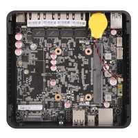 Mini PC EIP pour contrôle industriel, processeur Intel N100/N150 12e génération, routeur logiciel, DDR4, 4 cartes réseau 2.5G, sans ventilateur, faible consommation, en stock